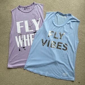 NWOT Flywheel set of 2 tops Size X-Small